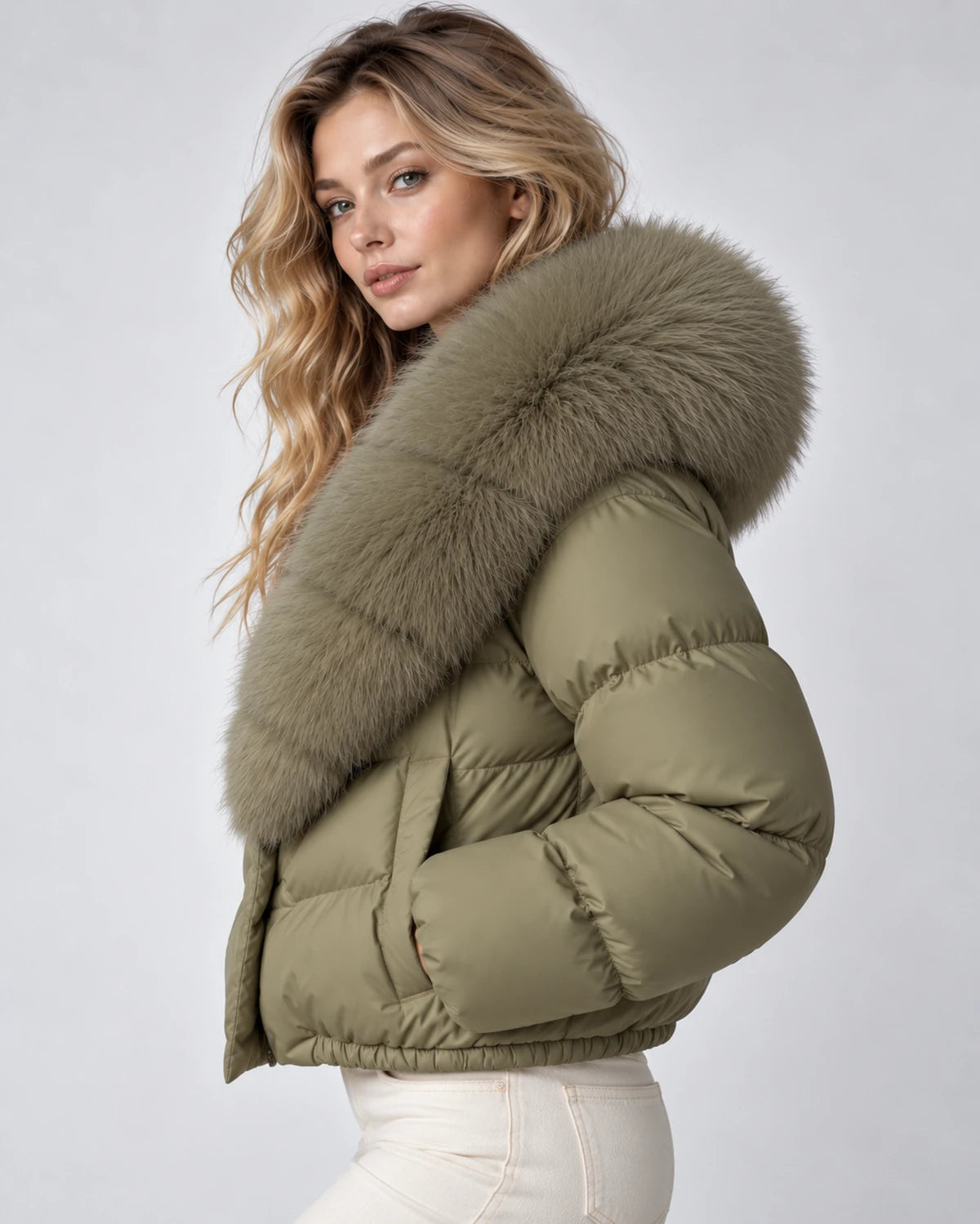 Mathilde Jackets — Green | SKU: RB-79265d-green-XS,RB-79265d-green-S,RB-79265d-green-M,RB-79265d-green-L