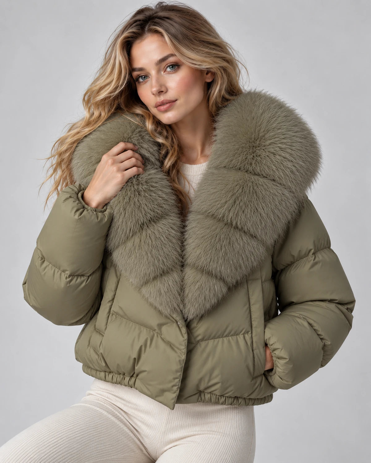 Mathilde Jackets — Green | SKU: RB-79265d-green-XS,RB-79265d-green-S,RB-79265d-green-M,RB-79265d-green-L