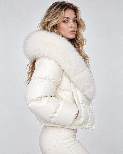 Mathilde Jackets — White | SKU: RB-79265d-white-XS,RB-79265d-white-S,RB-79265d-white-M,RB-79265d-white-L