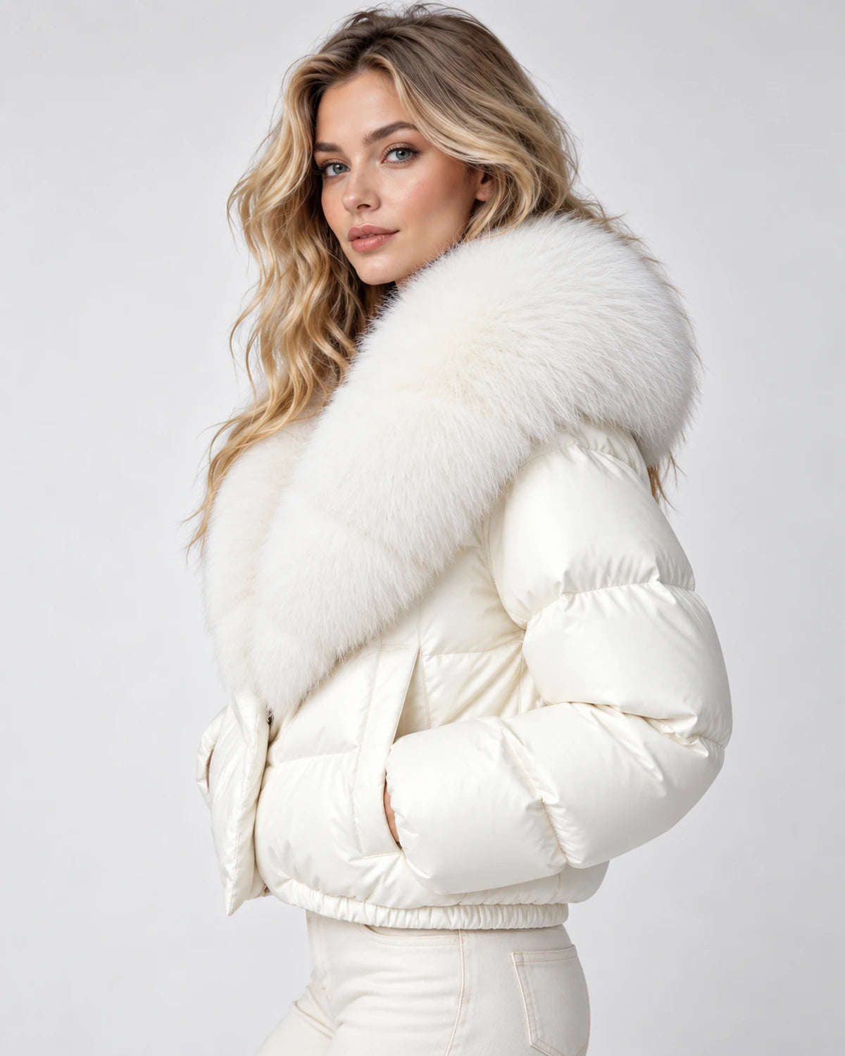 Mathilde Jackets — White | SKU: RB-79265d-white-XS,RB-79265d-white-S,RB-79265d-white-M,RB-79265d-white-L