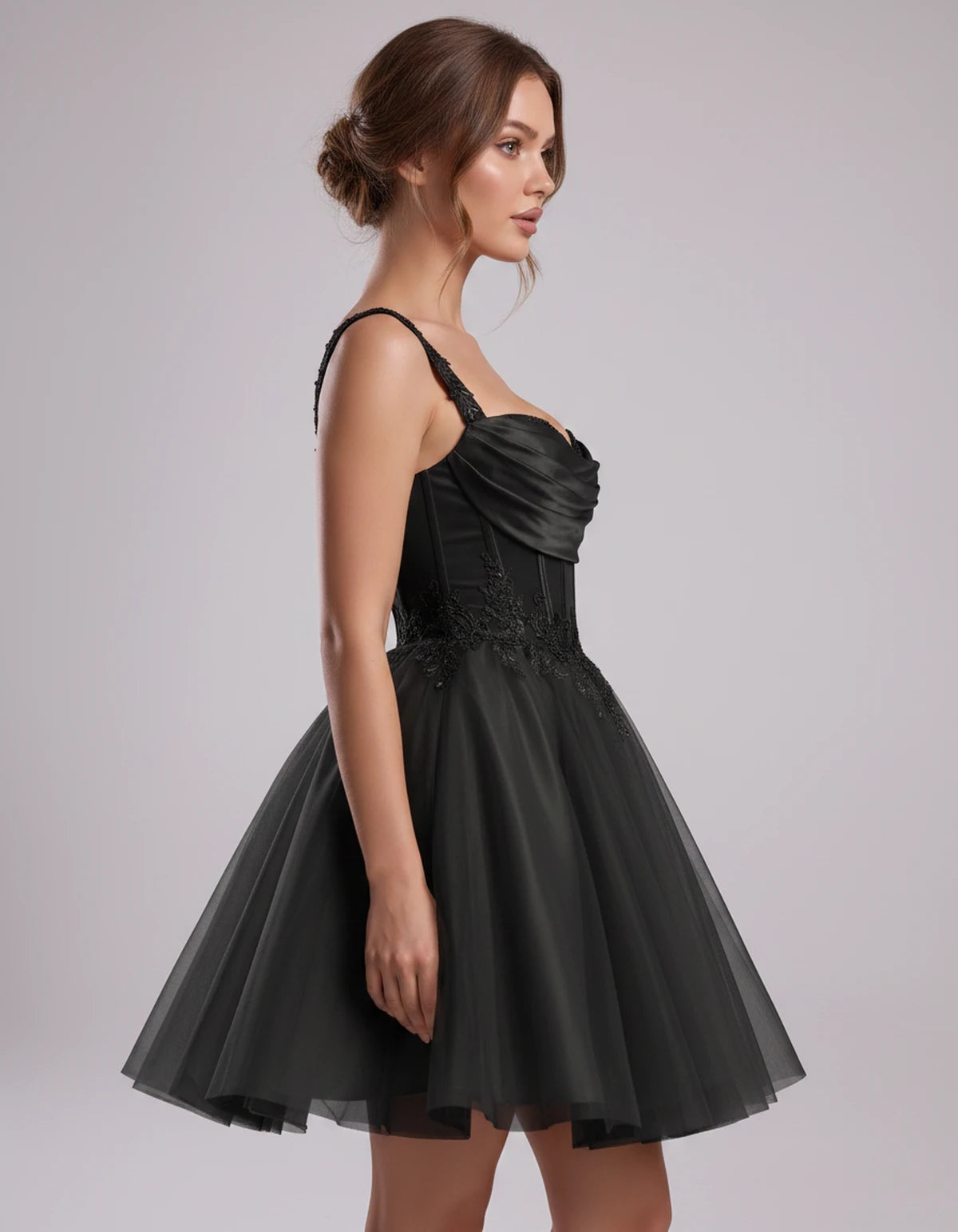 Mayfair Midi Dresses — Black | SKU: RB-80c0b3-black-2,RB-80c0b3-black-4,RB-80c0b3-black-6,RB-80c0b3-black-8,RB-80c0b3-black-10,RB-80c0b3-black-12,RB-80c0b3-black-14,RB-80c0b3-black-16,RB-80c0b3-black-16W,RB-80c0b3-black-18W,RB-80c0b3-black-20W,RB-80c0b3-black-22W