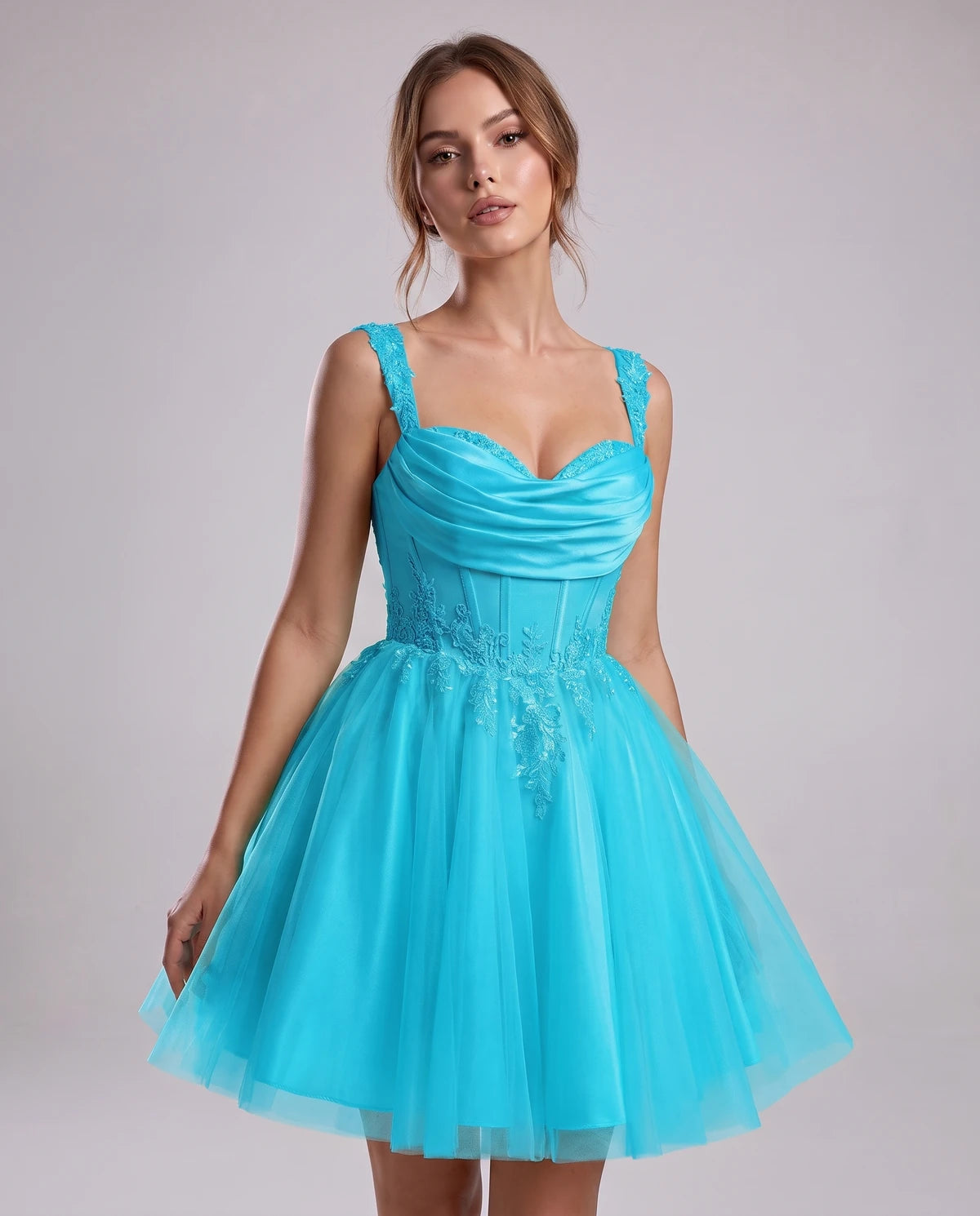 Mayfair Midi Dresses — Blue