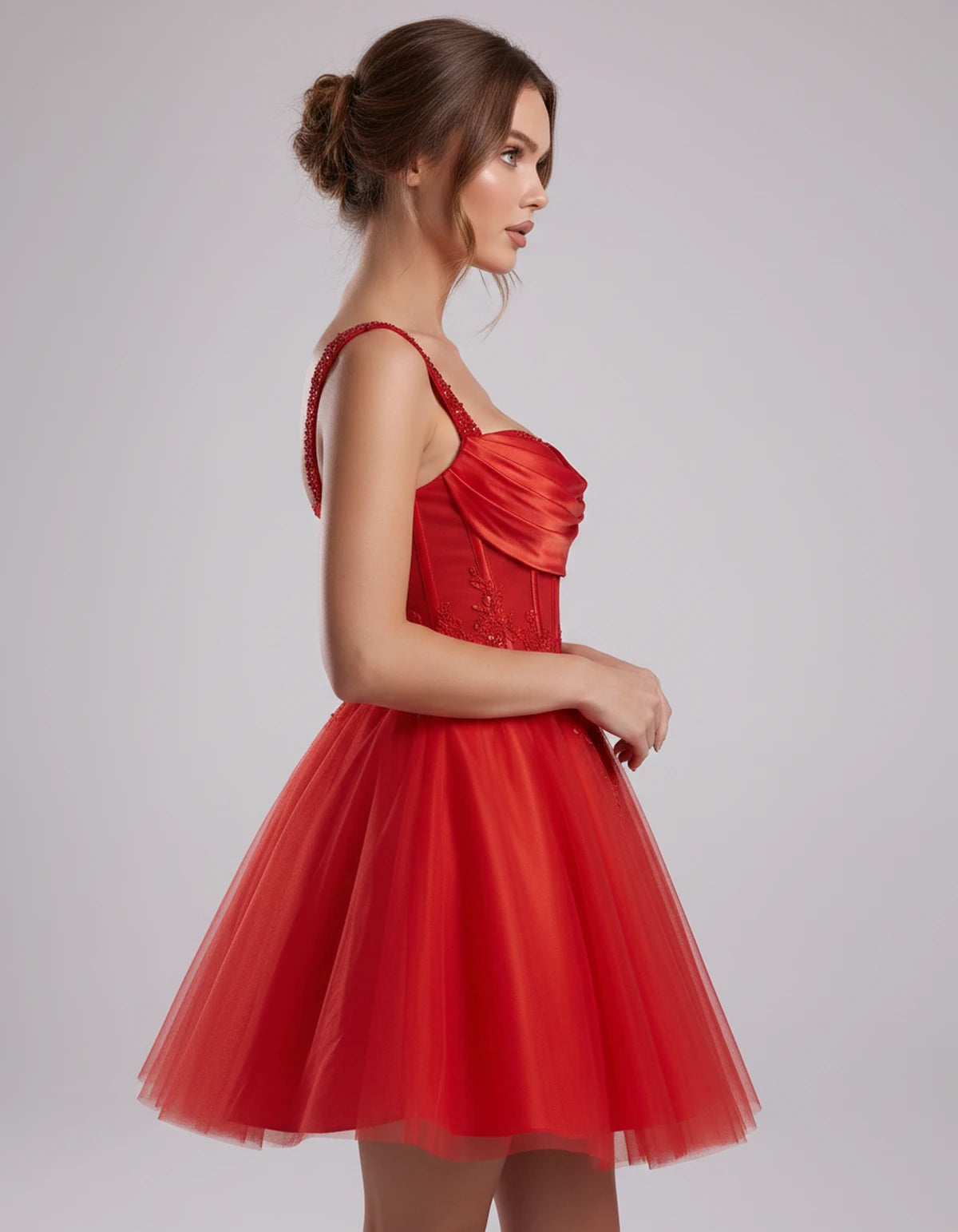 Mayfair Midi Dresses — Red | SKU: RB-80c0b3-red-2,RB-80c0b3-red-4,RB-80c0b3-red-6,RB-80c0b3-red-8,RB-80c0b3-red-10,RB-80c0b3-red-12,RB-80c0b3-red-14,RB-80c0b3-red-16,RB-80c0b3-red-16W,RB-80c0b3-red-18W,RB-80c0b3-red-20W,RB-80c0b3-red-22W