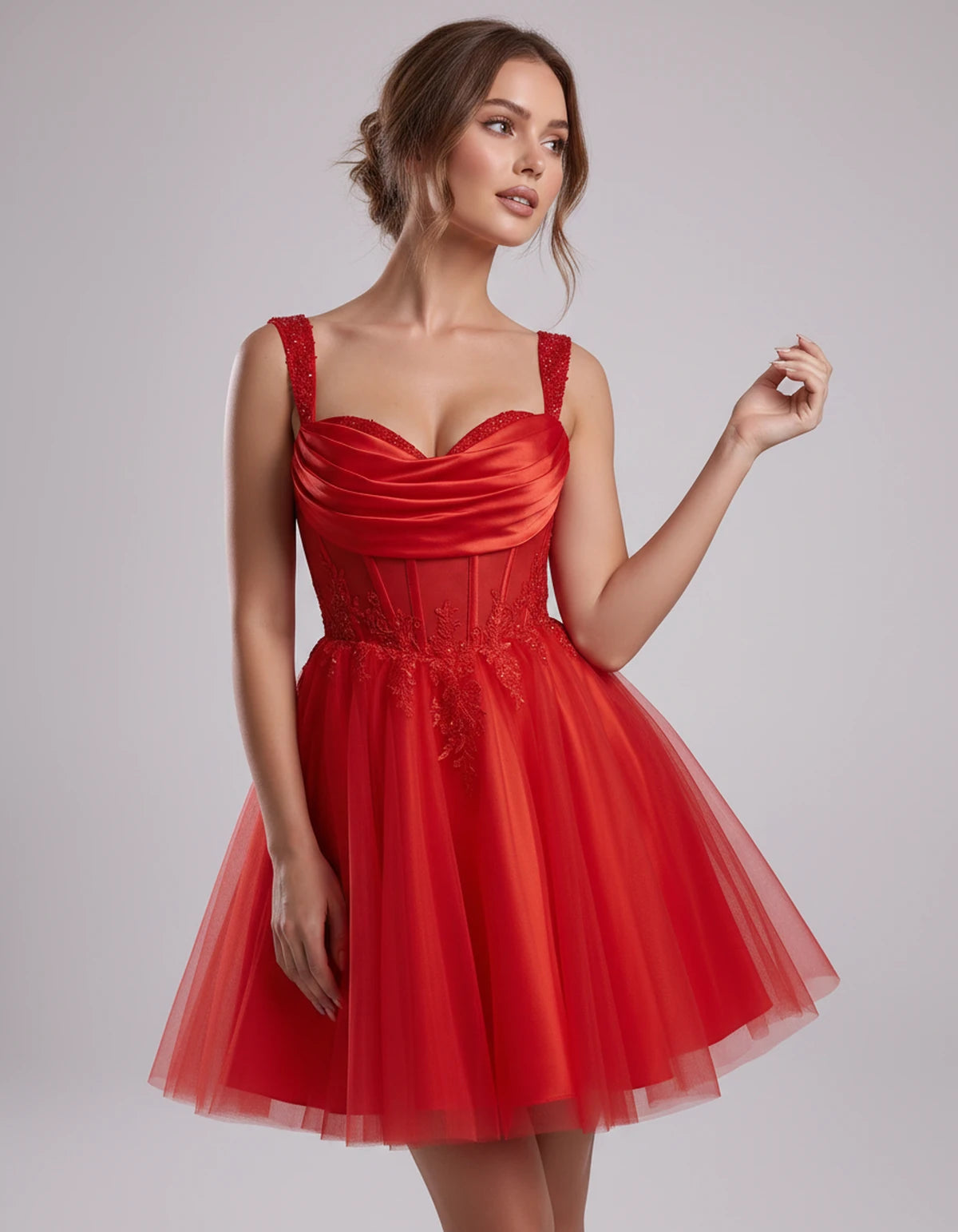 Mayfair Midi Dresses — Red | SKU: RB-80c0b3-red-2,RB-80c0b3-red-4,RB-80c0b3-red-6,RB-80c0b3-red-8,RB-80c0b3-red-10,RB-80c0b3-red-12,RB-80c0b3-red-14,RB-80c0b3-red-16,RB-80c0b3-red-16W,RB-80c0b3-red-18W,RB-80c0b3-red-20W,RB-80c0b3-red-22W