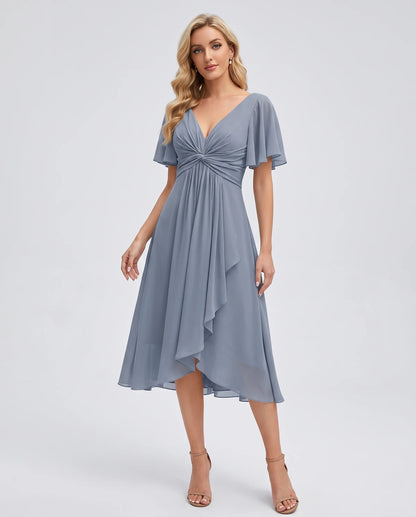 Maylis Midi Dresses — Blue