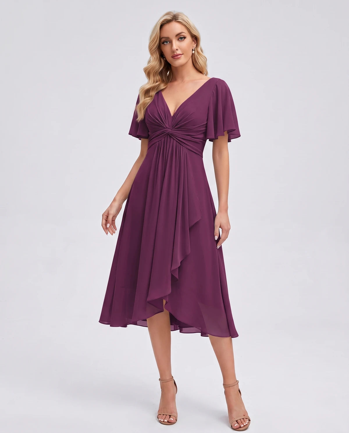 Maylis Midi Dresses — Desert Rose
