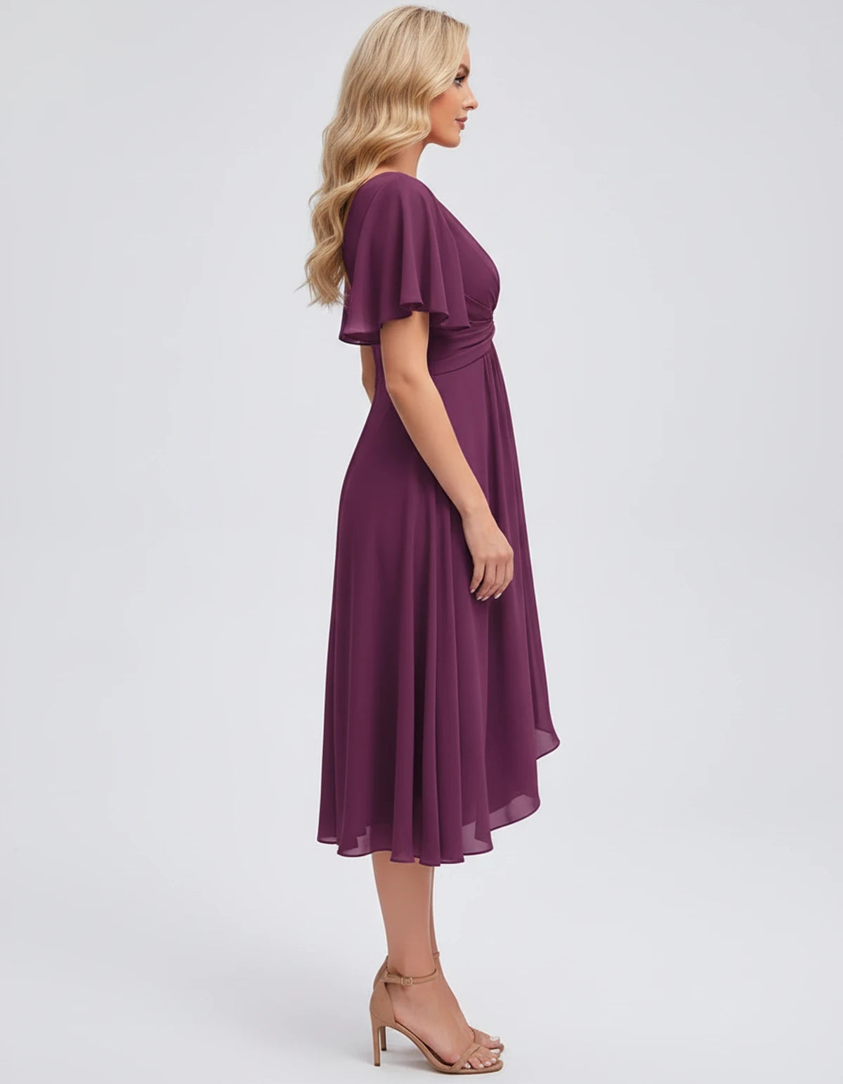 Maylis Midi Dresses — Desert Rose | SKU: RB-cd26cb-desert29-2,RB-cd26cb-desert29-4,RB-cd26cb-desert29-6,RB-cd26cb-desert29-8,RB-cd26cb-desert29-10,RB-cd26cb-desert29-12,RB-cd26cb-desert29-14,RB-cd26cb-desert29-16,RB-cd26cb-desert29-16W,RB-cd26cb-desert29-18W,RB-cd26cb-desert29-20W,RB-cd26cb-desert29-22W
