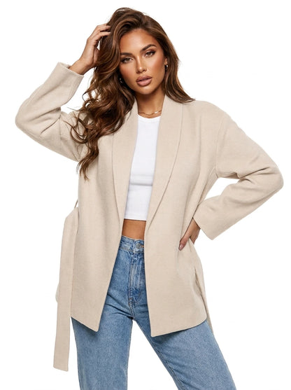Mayvienne Jackets — Beige