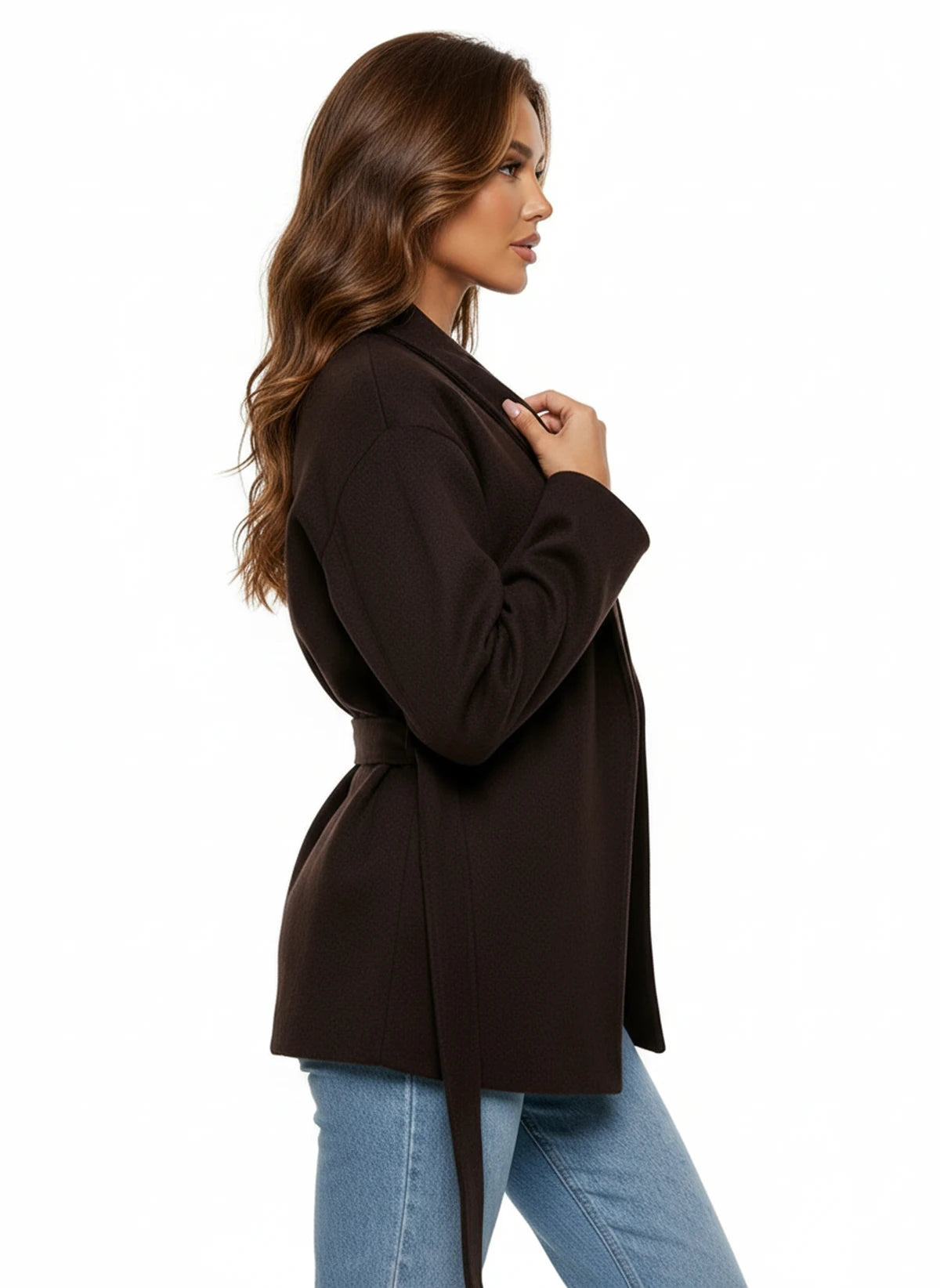 Mayvienne Jackets — Brown | SKU: RB-50652e-brown-XS,RB-50652e-brown-S,RB-50652e-brown-M,RB-50652e-brown-L