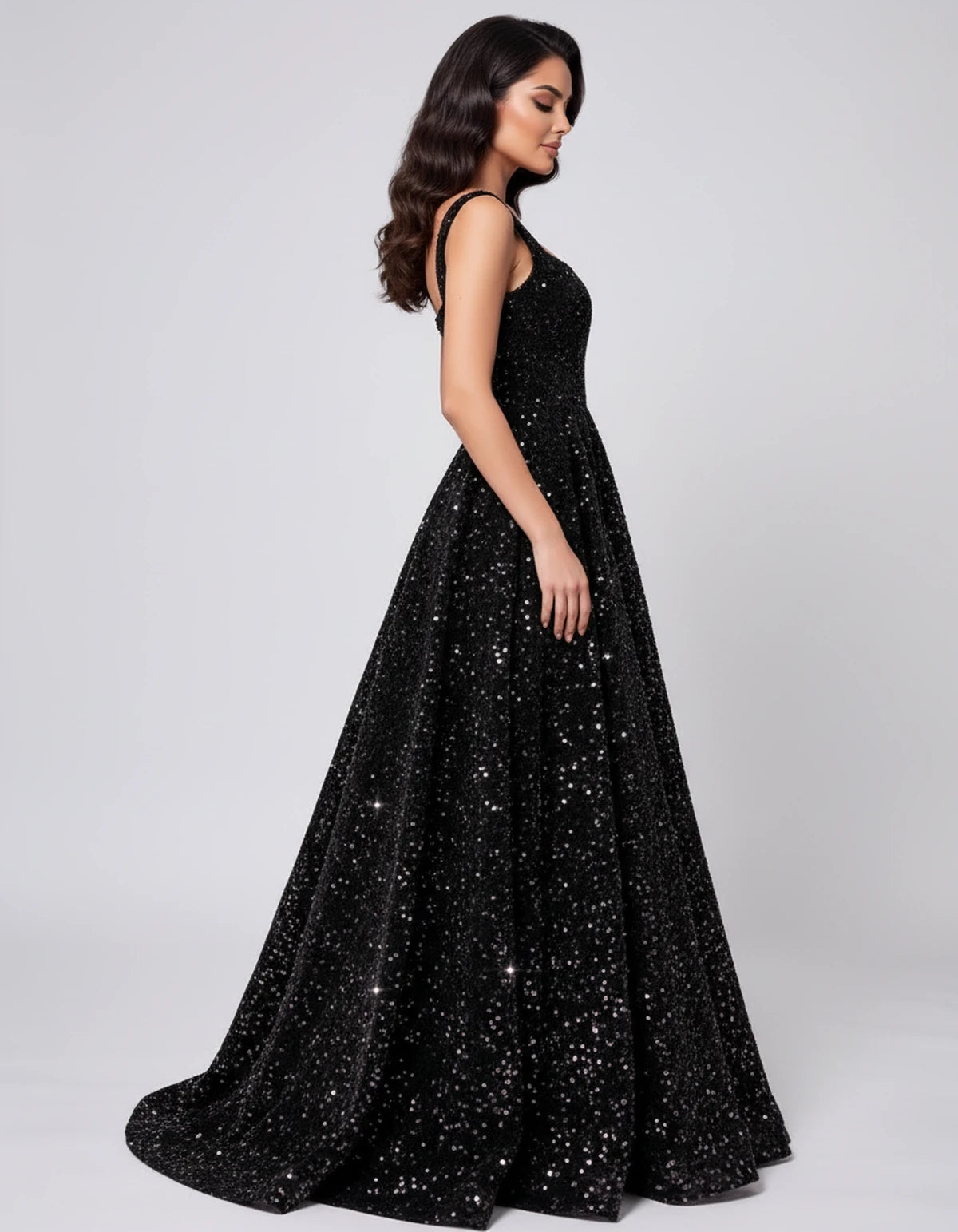 Melantha Maxi Dresses — Black | SKU: RB-d1197a-black-2,RB-d1197a-black-4,RB-d1197a-black-6,RB-d1197a-black-8,RB-d1197a-black-10,RB-d1197a-black-12,RB-d1197a-black-14,RB-d1197a-black-16,RB-d1197a-black-16W,RB-d1197a-black-18W,RB-d1197a-black-20W,RB-d1197a-black-22W