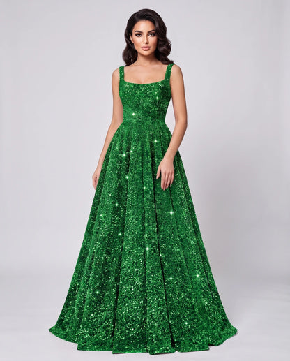 Melantha Maxi Dresses — Green