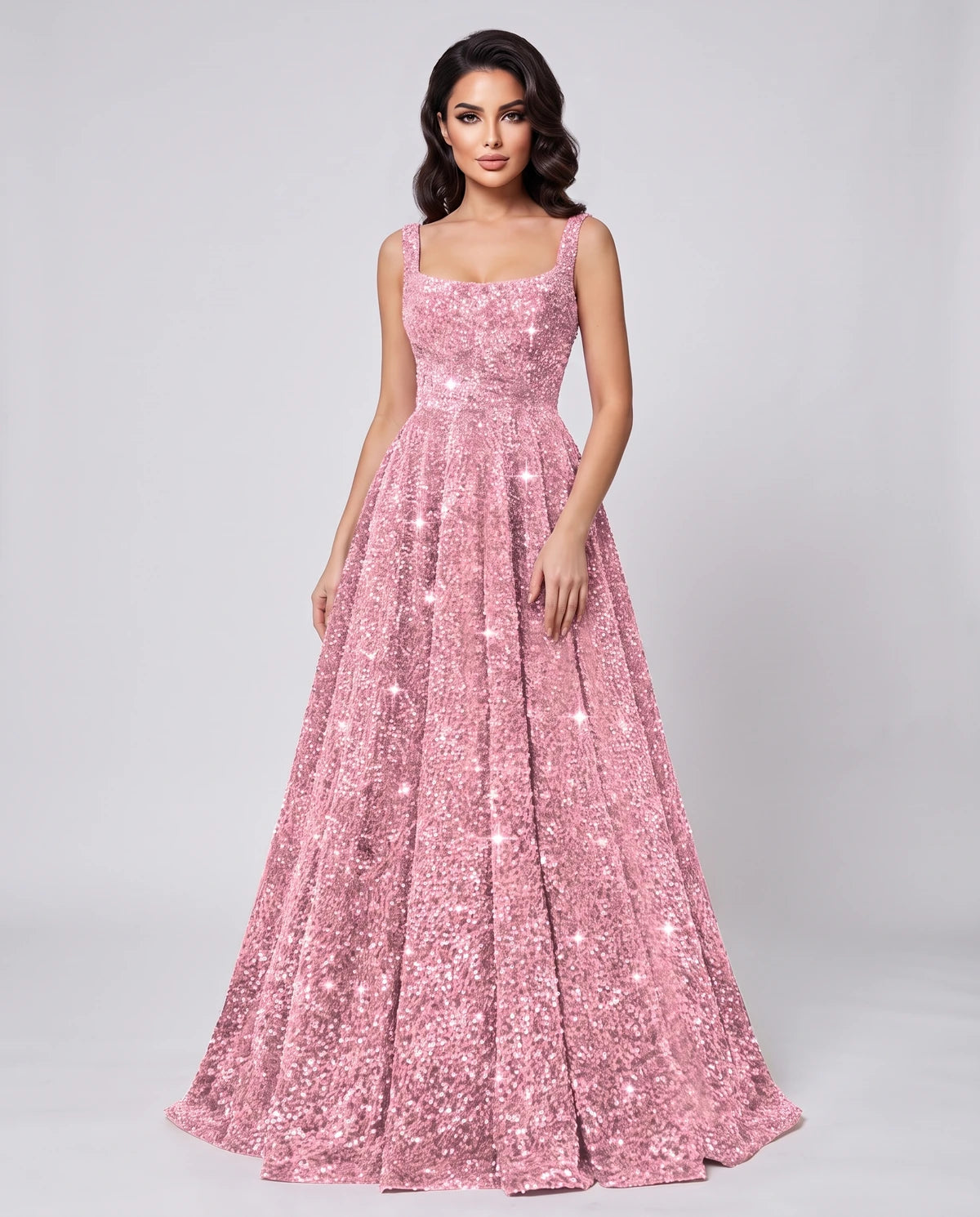Melantha Maxi Dresses — Pink