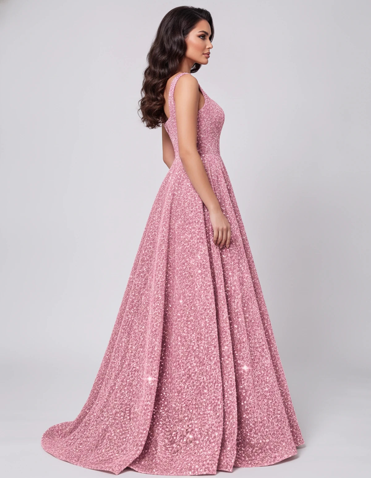 Melantha Maxi Dresses — Pink | SKU: RB-d1197a-pink-2,RB-d1197a-pink-4,RB-d1197a-pink-6,RB-d1197a-pink-8,RB-d1197a-pink-10,RB-d1197a-pink-12,RB-d1197a-pink-14,RB-d1197a-pink-16,RB-d1197a-pink-16W,RB-d1197a-pink-18W,RB-d1197a-pink-20W,RB-d1197a-pink-22W