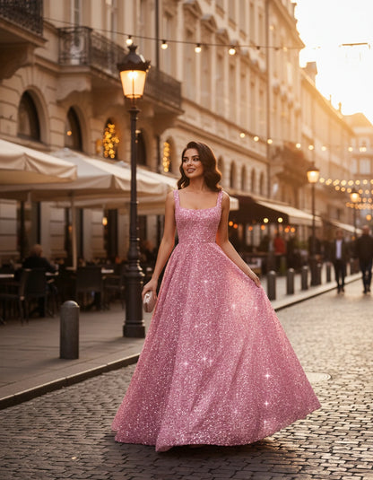 Melantha Maxi Dresses — Pink | SKU: RB-d1197a-pink-2,RB-d1197a-pink-4,RB-d1197a-pink-6,RB-d1197a-pink-8,RB-d1197a-pink-10,RB-d1197a-pink-12,RB-d1197a-pink-14,RB-d1197a-pink-16,RB-d1197a-pink-16W,RB-d1197a-pink-18W,RB-d1197a-pink-20W,RB-d1197a-pink-22W