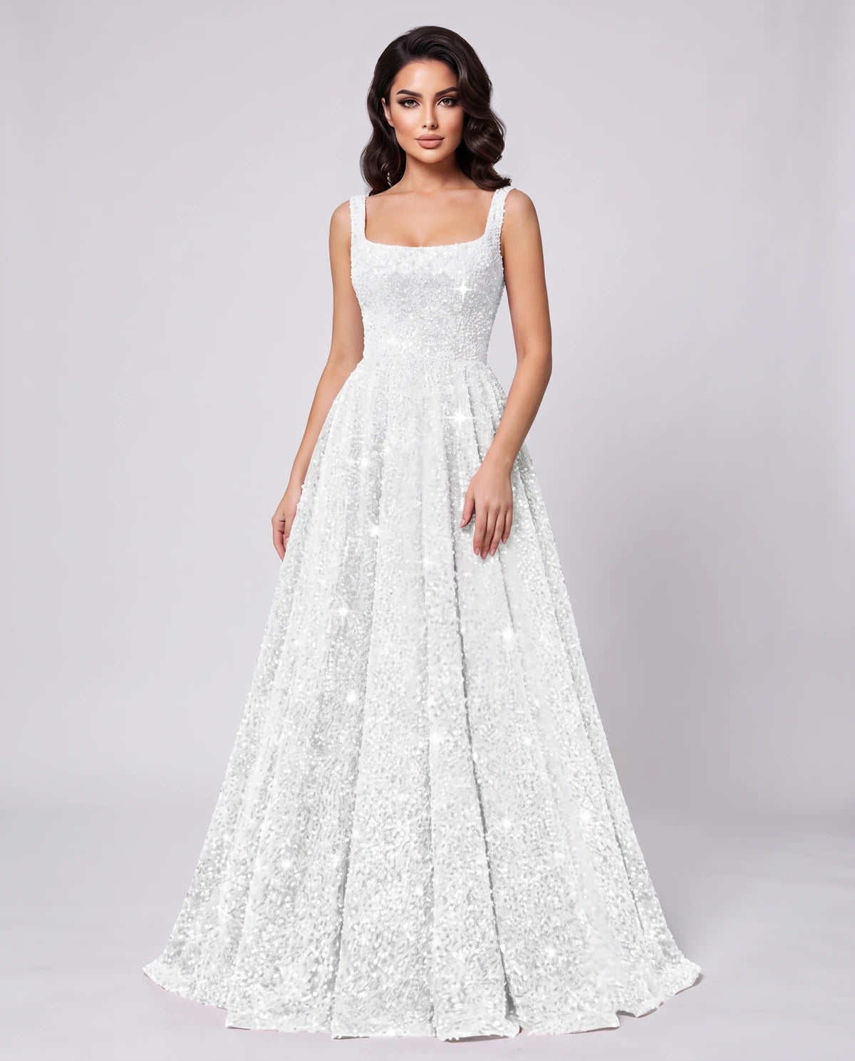 Melantha Maxi Dresses — White