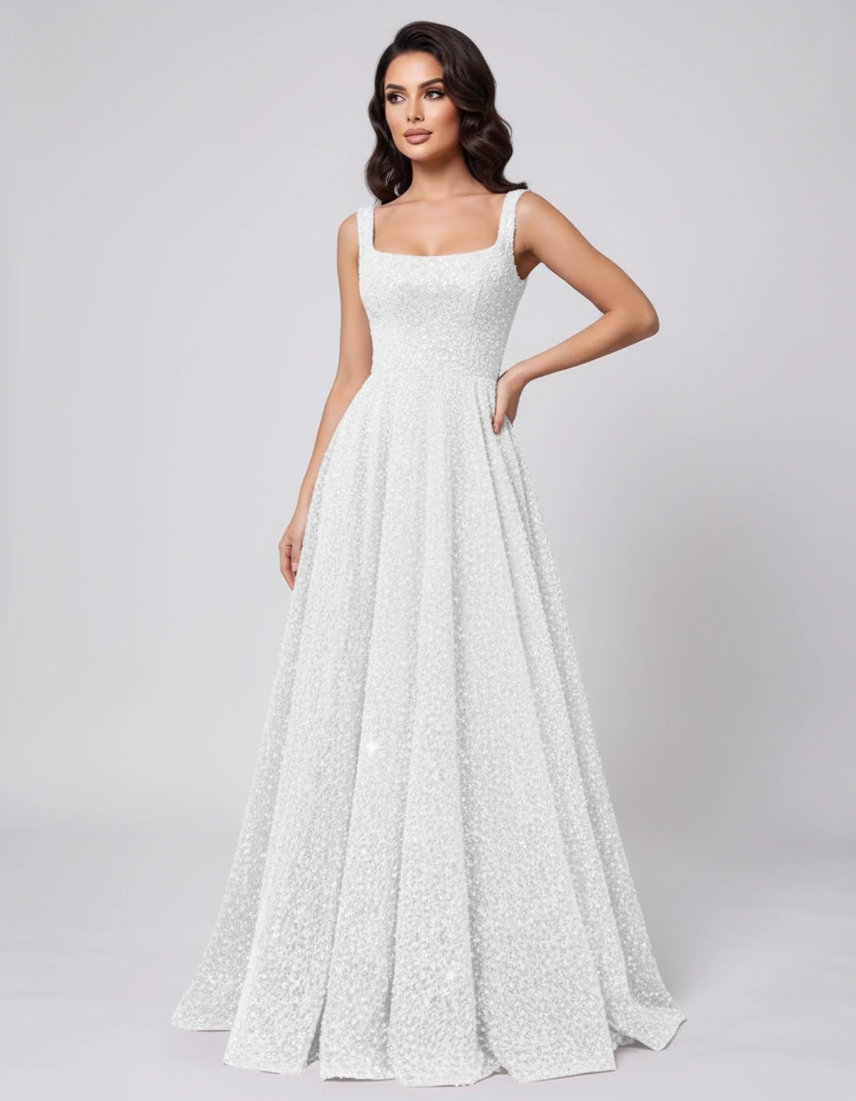 Melantha Maxi Dresses — White | SKU: RB-d1197a-white-2,RB-d1197a-white-4,RB-d1197a-white-6,RB-d1197a-white-8,RB-d1197a-white-10,RB-d1197a-white-12,RB-d1197a-white-14,RB-d1197a-white-16,RB-d1197a-white-16W,RB-d1197a-white-18W,RB-d1197a-white-20W,RB-d1197a-white-22W