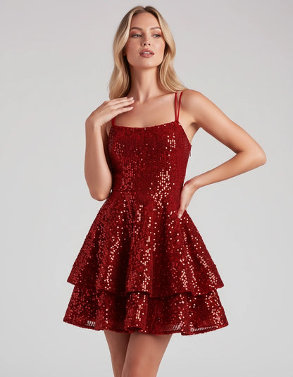 Melodie Mini Dresses — Red | SKU: RB-6e45fb-red-2,RB-6e45fb-red-4,RB-6e45fb-red-6,RB-6e45fb-red-8,RB-6e45fb-red-10,RB-6e45fb-red-12,RB-6e45fb-red-14,RB-6e45fb-red-16,RB-6e45fb-red-16W,RB-6e45fb-red-18W,RB-6e45fb-red-20W,RB-6e45fb-red-22W