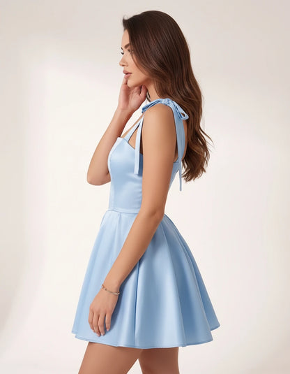 Messina Mini Dresses — Dusty Blue | SKU: RB-182a6a-dustyb76-2,RB-182a6a-dustyb76-4,RB-182a6a-dustyb76-6,RB-182a6a-dustyb76-8,RB-182a6a-dustyb76-10,RB-182a6a-dustyb76-12,RB-182a6a-dustyb76-14,RB-182a6a-dustyb76-16,RB-182a6a-dustyb76-16W,RB-182a6a-dustyb76-18W,RB-182a6a-dustyb76-20W,RB-182a6a-dustyb76-22W