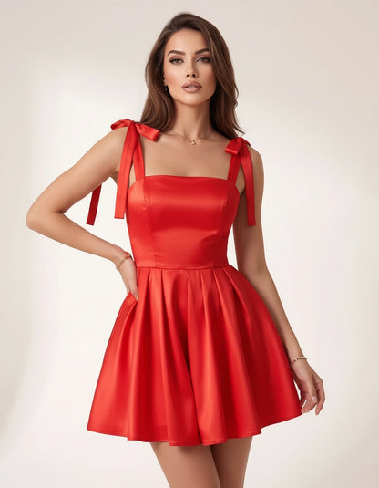 Messina Mini Dresses — Red | SKU: RB-182a6a-red-2,RB-182a6a-red-4,RB-182a6a-red-6,RB-182a6a-red-8,RB-182a6a-red-10,RB-182a6a-red-12,RB-182a6a-red-14,RB-182a6a-red-16,RB-182a6a-red-16W,RB-182a6a-red-18W,RB-182a6a-red-20W,RB-182a6a-red-22W