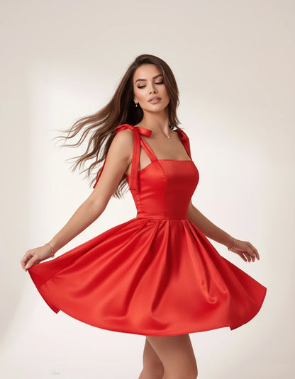 Messina Mini Dresses — Red | SKU: RB-182a6a-red-2,RB-182a6a-red-4,RB-182a6a-red-6,RB-182a6a-red-8,RB-182a6a-red-10,RB-182a6a-red-12,RB-182a6a-red-14,RB-182a6a-red-16,RB-182a6a-red-16W,RB-182a6a-red-18W,RB-182a6a-red-20W,RB-182a6a-red-22W