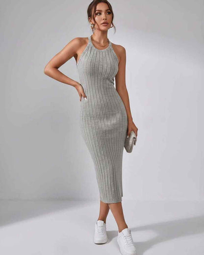 Ramblion Mia midi dress — crew neck neckline · styled view 26 · styled for cocktail season
