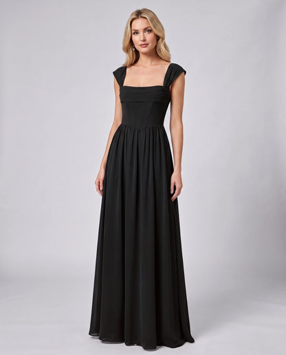 Michaela Maxi Dresses — Black