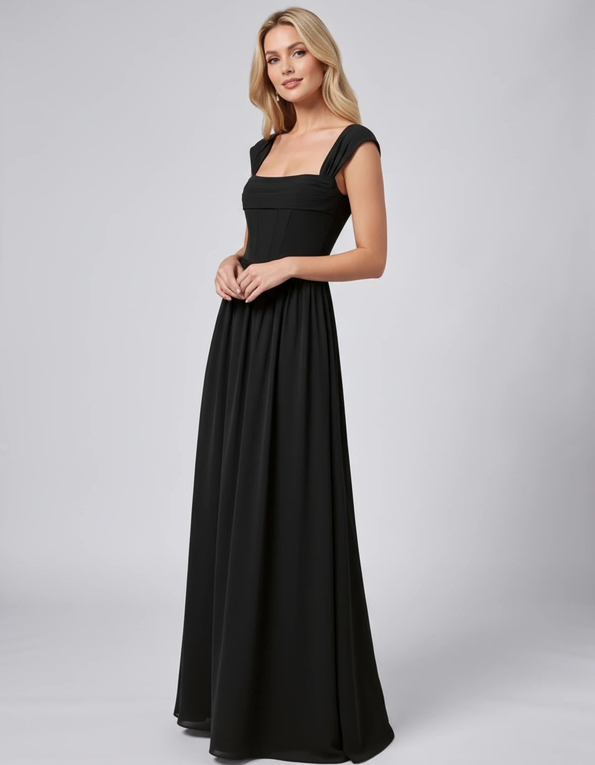 Michaela Maxi Dresses — Black | SKU: RB-933e6d-black-2,RB-933e6d-black-4,RB-933e6d-black-6,RB-933e6d-black-8,RB-933e6d-black-10,RB-933e6d-black-12,RB-933e6d-black-14,RB-933e6d-black-16,RB-933e6d-black-16W,RB-933e6d-black-18W,RB-933e6d-black-20W,RB-933e6d-black-22W