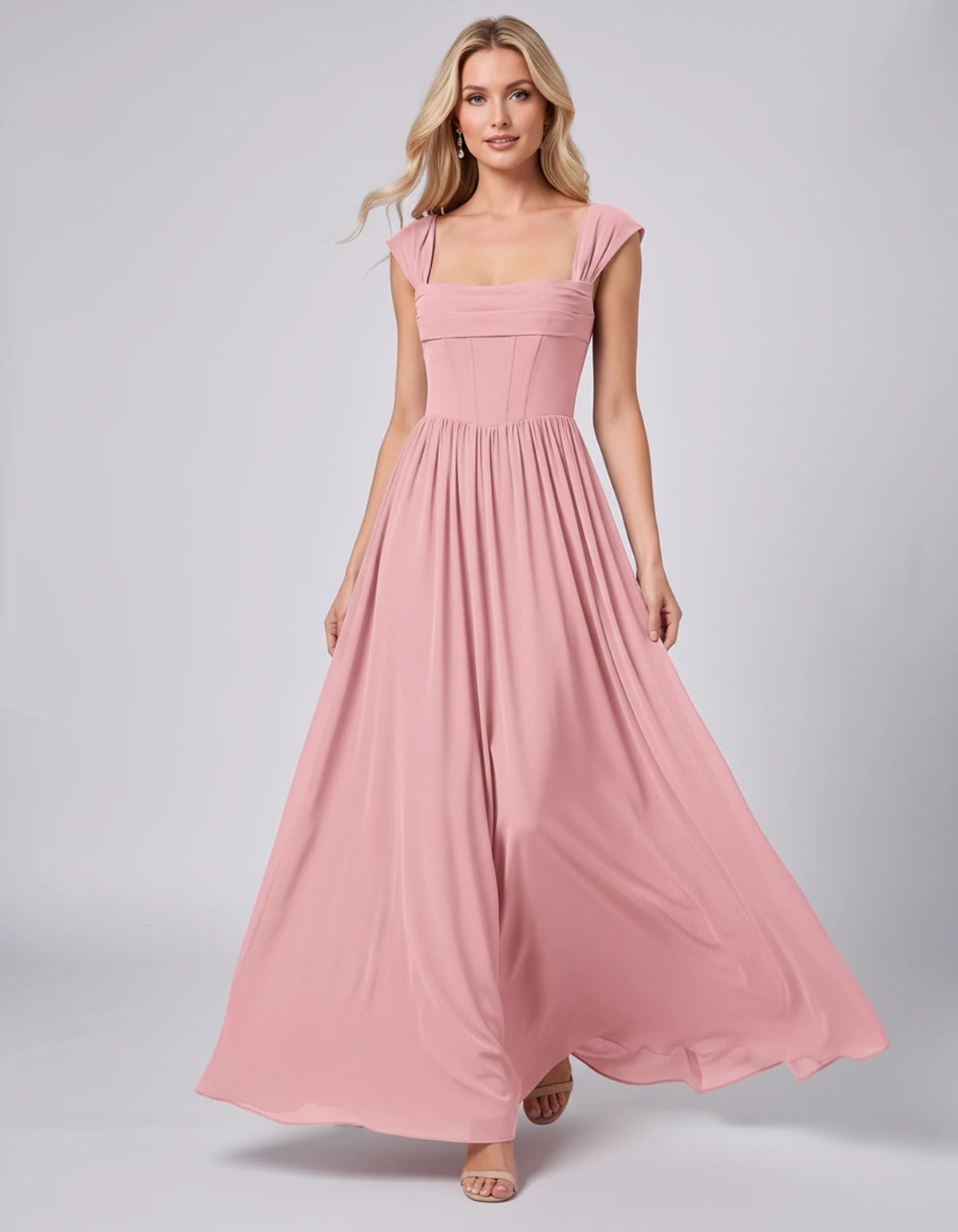 Michaela Maxi Dresses — Pink | SKU: RB-933e6d-pink-2,RB-933e6d-pink-4,RB-933e6d-pink-6,RB-933e6d-pink-8,RB-933e6d-pink-10,RB-933e6d-pink-12,RB-933e6d-pink-14,RB-933e6d-pink-16,RB-933e6d-pink-16W,RB-933e6d-pink-18W,RB-933e6d-pink-20W,RB-933e6d-pink-22W