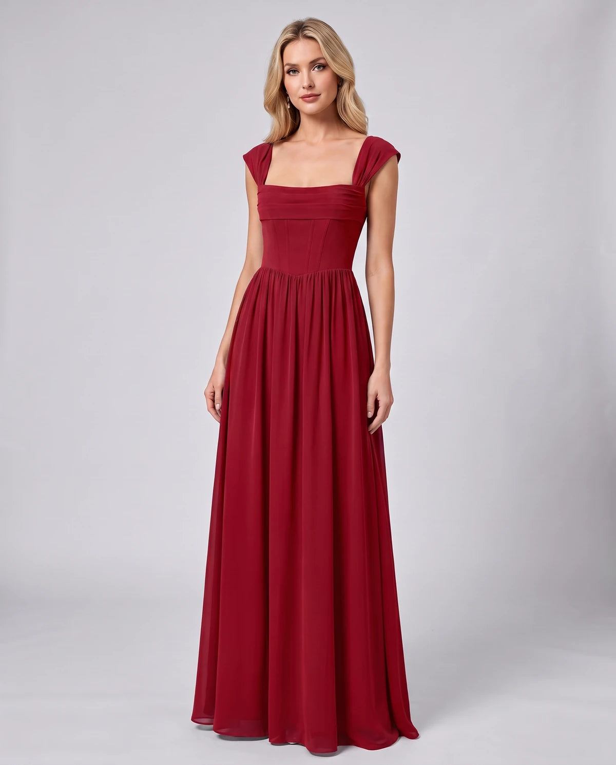Michaela Maxi Dresses — Red