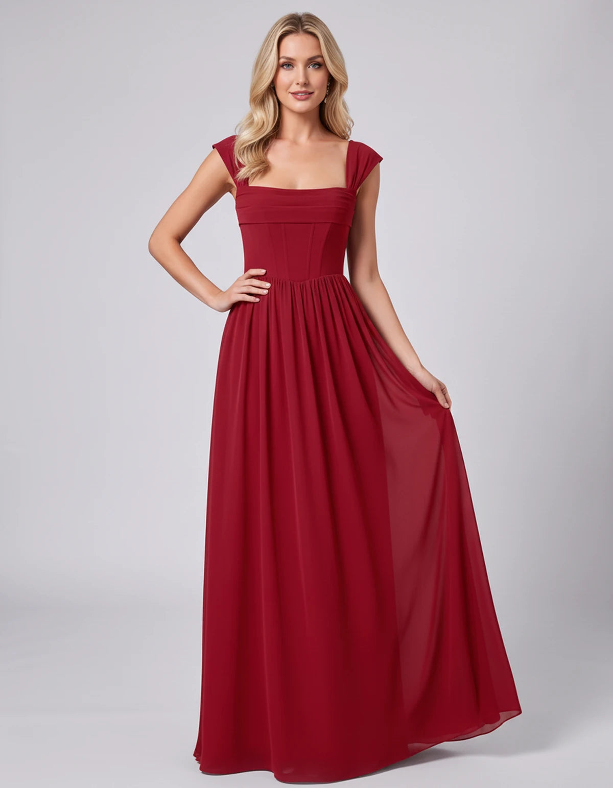 Michaela Maxi Dresses — Red | SKU: RB-933e6d-red-2,RB-933e6d-red-4,RB-933e6d-red-6,RB-933e6d-red-8,RB-933e6d-red-10,RB-933e6d-red-12,RB-933e6d-red-14,RB-933e6d-red-16,RB-933e6d-red-16W,RB-933e6d-red-18W,RB-933e6d-red-20W,RB-933e6d-red-22W