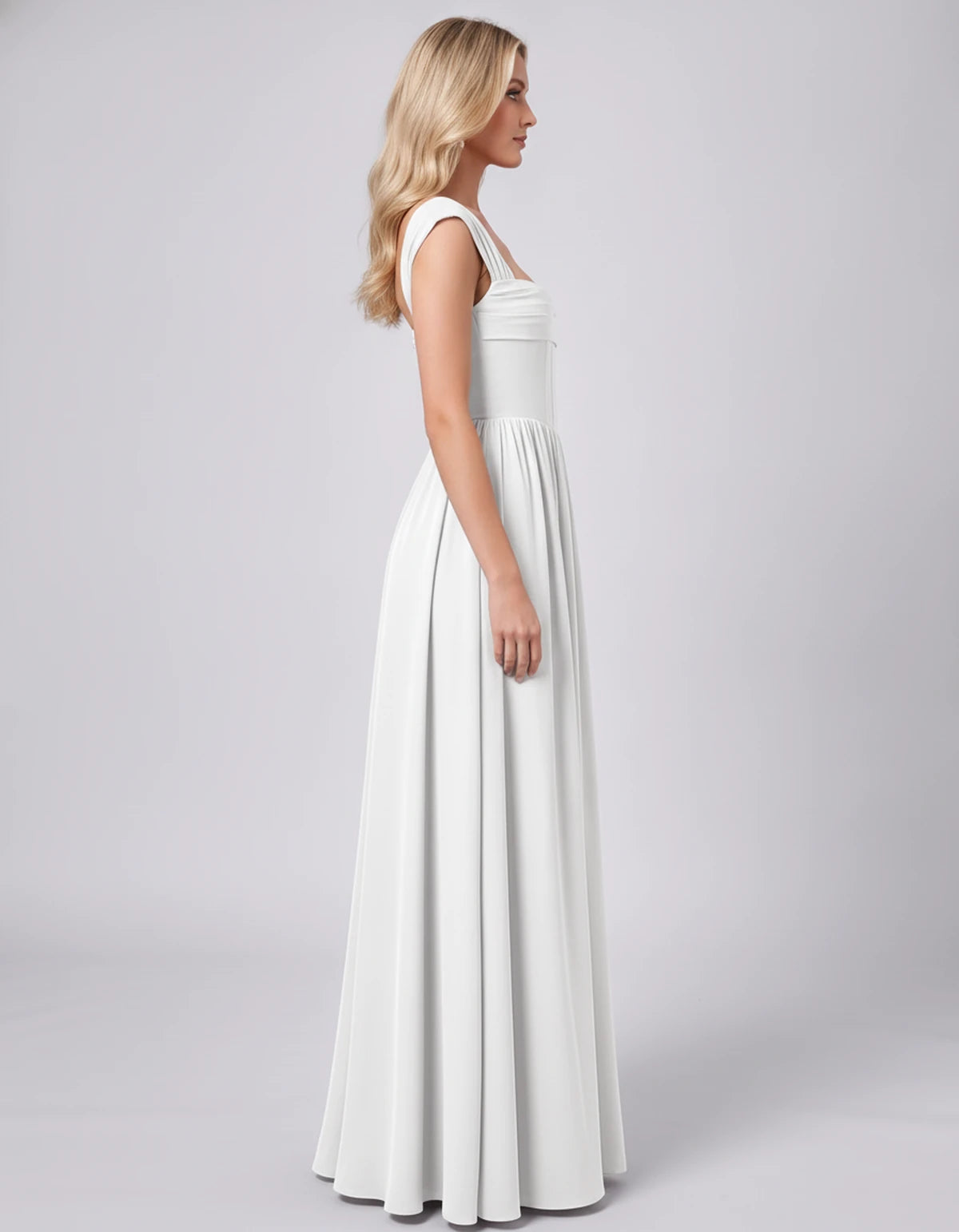 Michaela Maxi Dresses — White | SKU: RB-933e6d-white-2,RB-933e6d-white-4,RB-933e6d-white-6,RB-933e6d-white-8,RB-933e6d-white-10,RB-933e6d-white-12,RB-933e6d-white-14,RB-933e6d-white-16,RB-933e6d-white-16W,RB-933e6d-white-18W,RB-933e6d-white-20W,RB-933e6d-white-22W