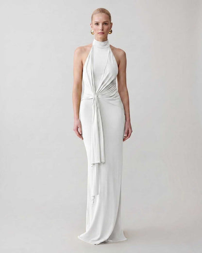 Ramblion Mira maxi dress — halter neckline · styled view 16 · styled for prom season