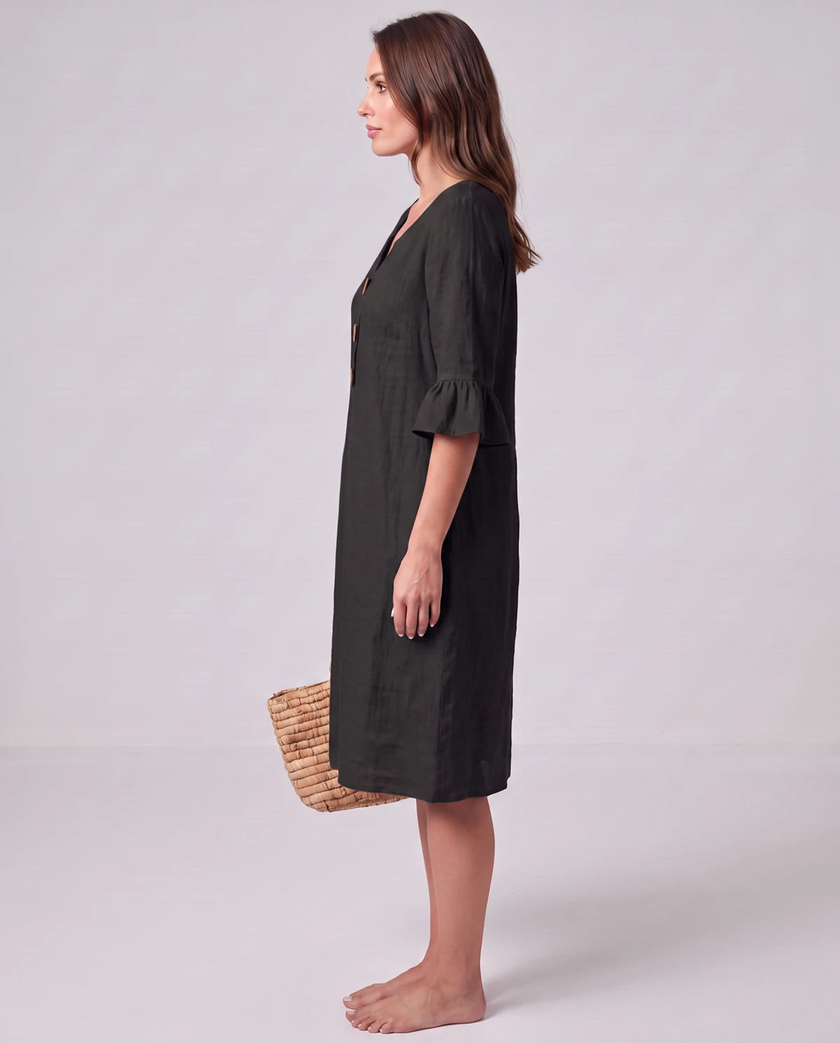 Mirabelle Midi Dresses — Black