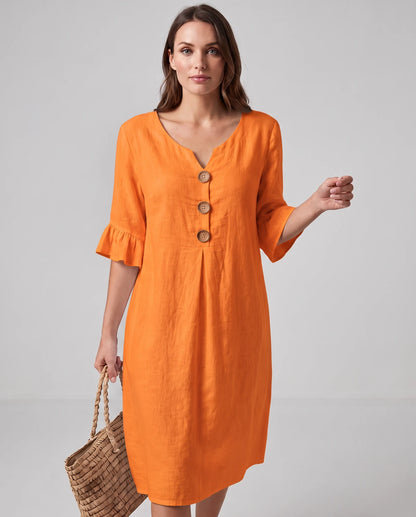 Mirabelle Midi Dresses — Orange