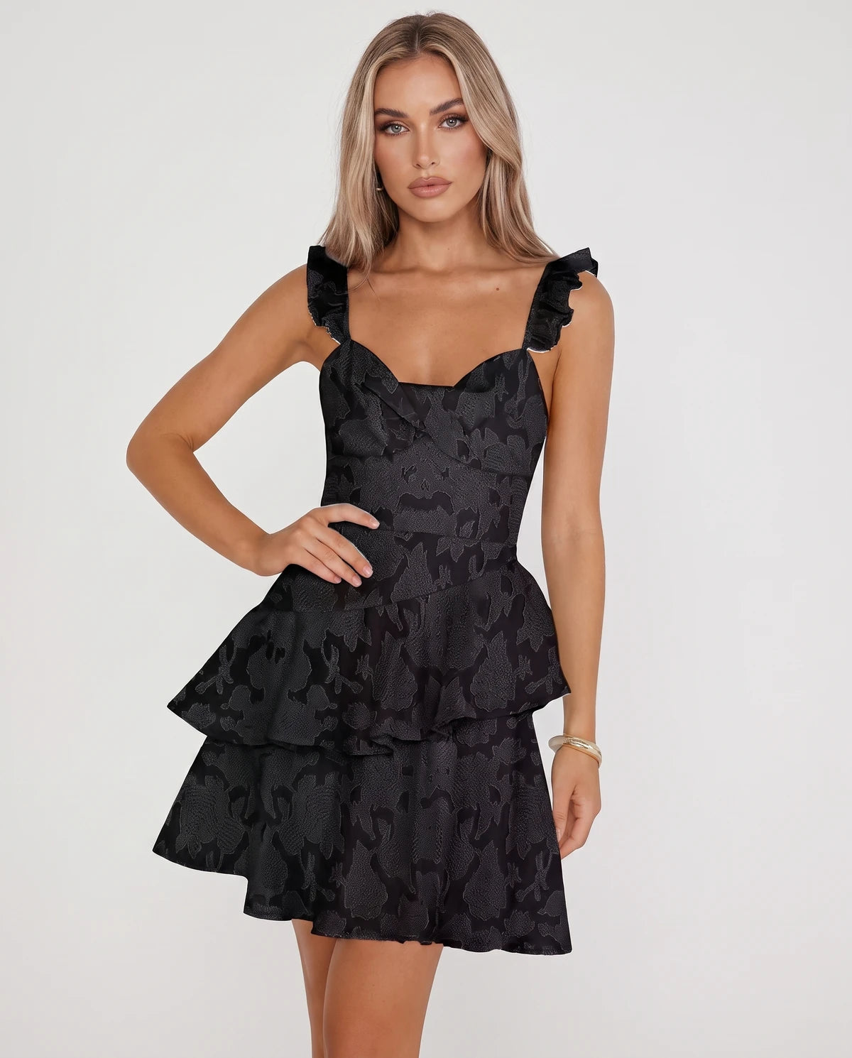 Mirielle Mini Dresses — Black