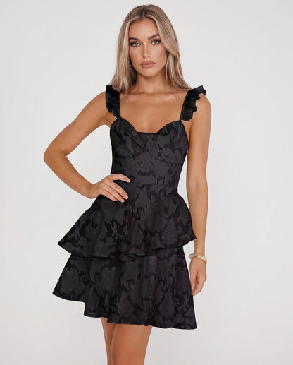 Mirielle Mini Dresses — Black