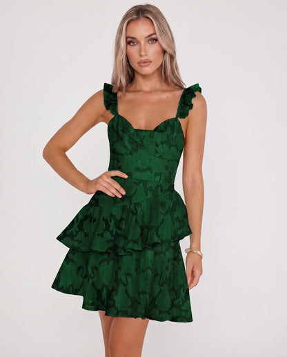 Mirielle Mini Dresses — Emerald