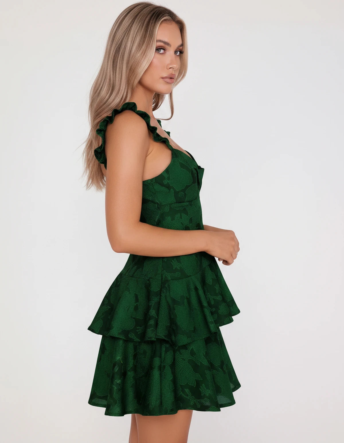 Mirielle Mini Dresses — Emerald | SKU: RB-2ac806-emerald-2,RB-2ac806-emerald-4,RB-2ac806-emerald-6,RB-2ac806-emerald-8,RB-2ac806-emerald-10,RB-2ac806-emerald-12,RB-2ac806-emerald-14,RB-2ac806-emerald-16,RB-2ac806-emerald-16W,RB-2ac806-emerald-18W,RB-2ac806-emerald-20W,RB-2ac806-emerald-22W