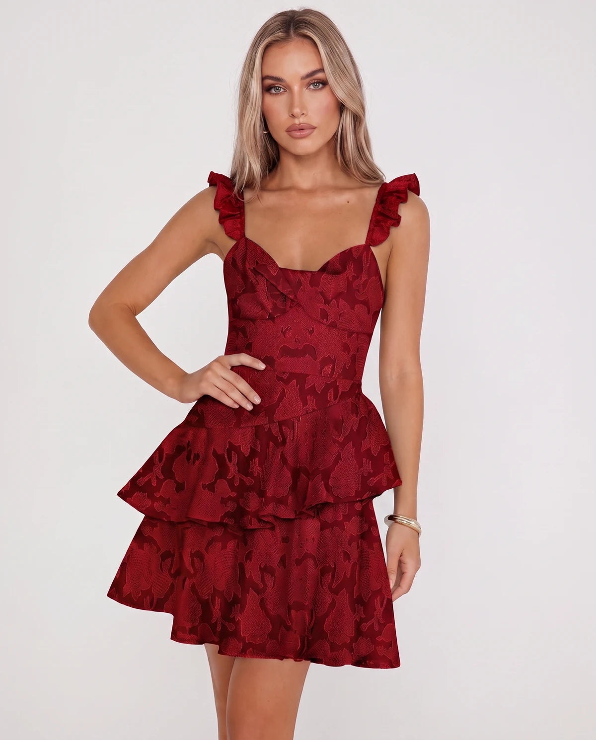 Mirielle Mini Dresses — Red