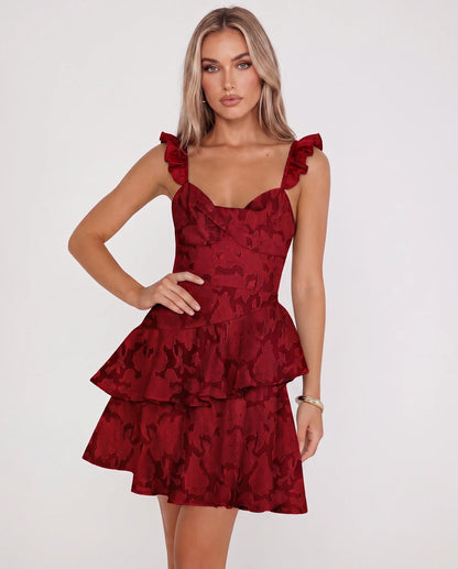 Mirielle Mini Dresses — Red