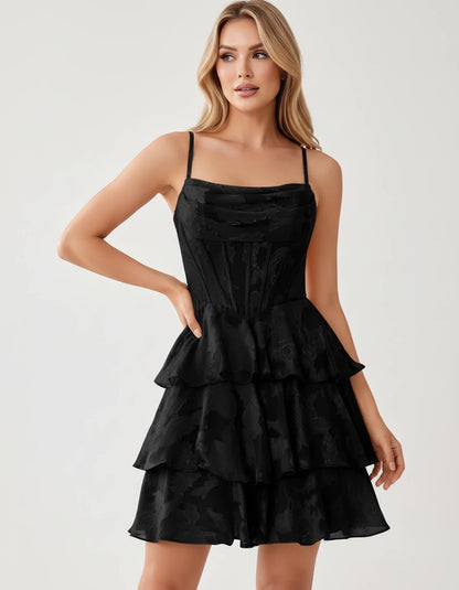 Monaco Mini Dresses — Black | SKU: RB-bdba7e-black-2,RB-bdba7e-black-4,RB-bdba7e-black-6,RB-bdba7e-black-8,RB-bdba7e-black-10,RB-bdba7e-black-12,RB-bdba7e-black-14,RB-bdba7e-black-16,RB-bdba7e-black-16W,RB-bdba7e-black-18W,RB-bdba7e-black-20W,RB-bdba7e-black-22W