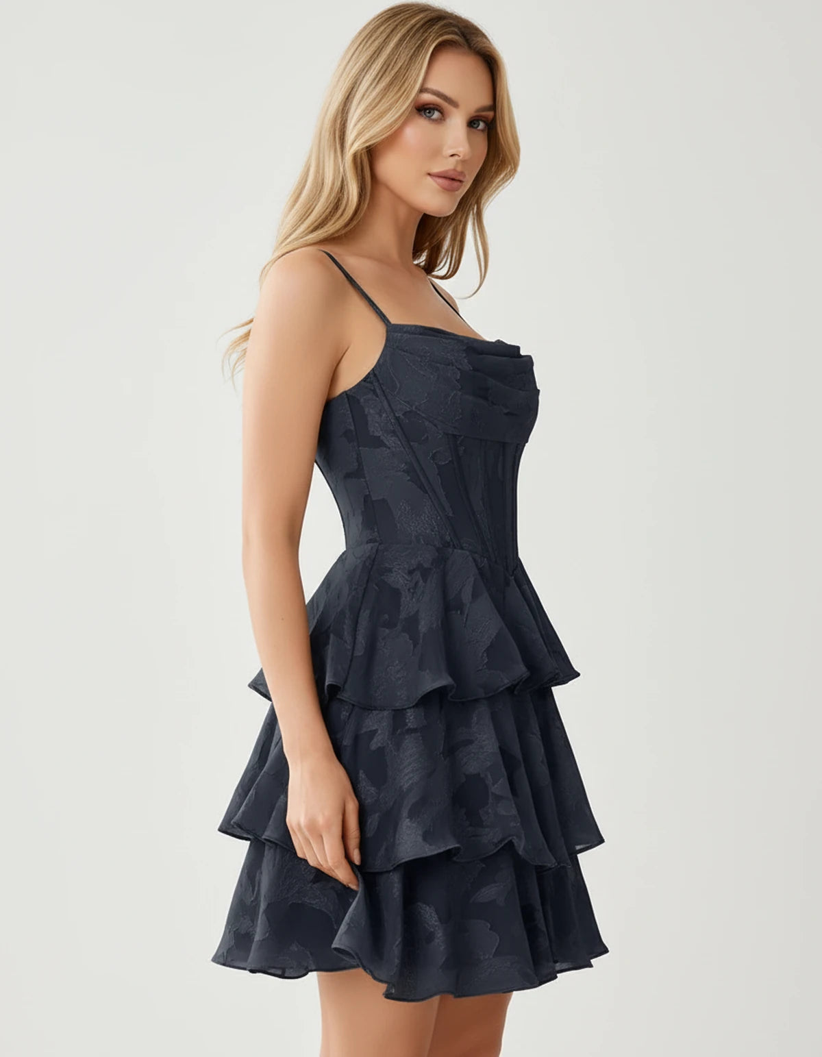 Monaco Mini Dresses — Navy | SKU: RB-bdba7e-navy-2,RB-bdba7e-navy-4,RB-bdba7e-navy-6,RB-bdba7e-navy-8,RB-bdba7e-navy-10,RB-bdba7e-navy-12,RB-bdba7e-navy-14,RB-bdba7e-navy-16,RB-bdba7e-navy-16W,RB-bdba7e-navy-18W,RB-bdba7e-navy-20W,RB-bdba7e-navy-22W