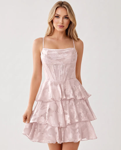 Monaco Mini Dresses — Pink