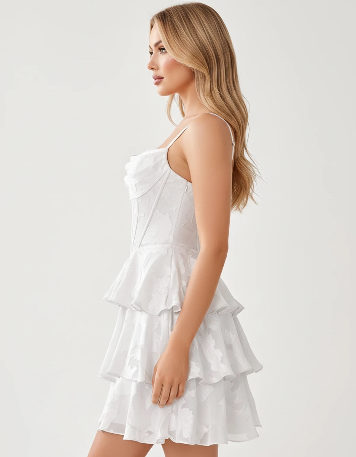 Monaco Mini Dresses — White | SKU: RB-bdba7e-white-2,RB-bdba7e-white-4,RB-bdba7e-white-6,RB-bdba7e-white-8,RB-bdba7e-white-10,RB-bdba7e-white-12,RB-bdba7e-white-14,RB-bdba7e-white-16,RB-bdba7e-white-16W,RB-bdba7e-white-18W,RB-bdba7e-white-20W,RB-bdba7e-white-22W