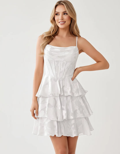 Monaco Mini Dresses — White | SKU: RB-bdba7e-white-2,RB-bdba7e-white-4,RB-bdba7e-white-6,RB-bdba7e-white-8,RB-bdba7e-white-10,RB-bdba7e-white-12,RB-bdba7e-white-14,RB-bdba7e-white-16,RB-bdba7e-white-16W,RB-bdba7e-white-18W,RB-bdba7e-white-20W,RB-bdba7e-white-22W