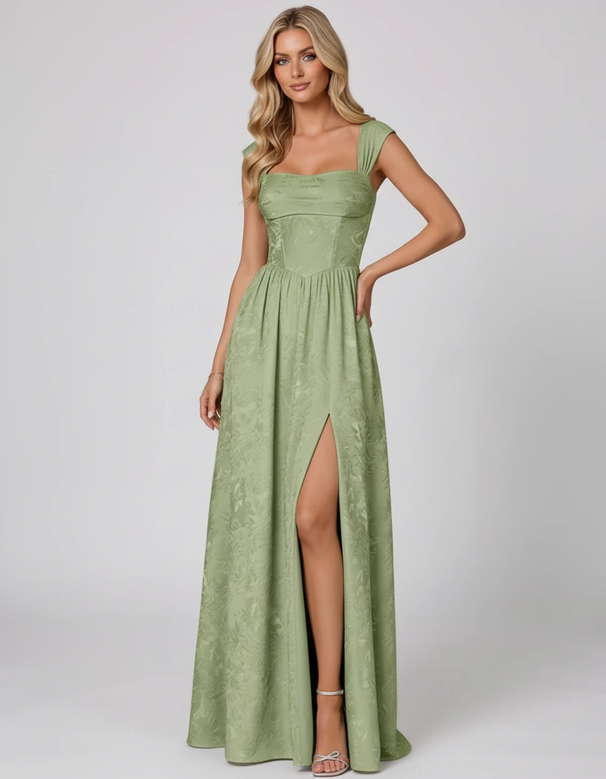 Montaigne Maxi Dresses — Dusty Sage | SKU: RB-ab46ec-dustys97-2,RB-ab46ec-dustys97-4,RB-ab46ec-dustys97-6,RB-ab46ec-dustys97-8,RB-ab46ec-dustys97-10,RB-ab46ec-dustys97-12,RB-ab46ec-dustys97-14,RB-ab46ec-dustys97-16,RB-ab46ec-dustys97-16 Plus,RB-ab46ec-dustys97-20 Plus,RB-ab46ec-dustys97-24 Plus,RB-ab46ec-dustys97-22W