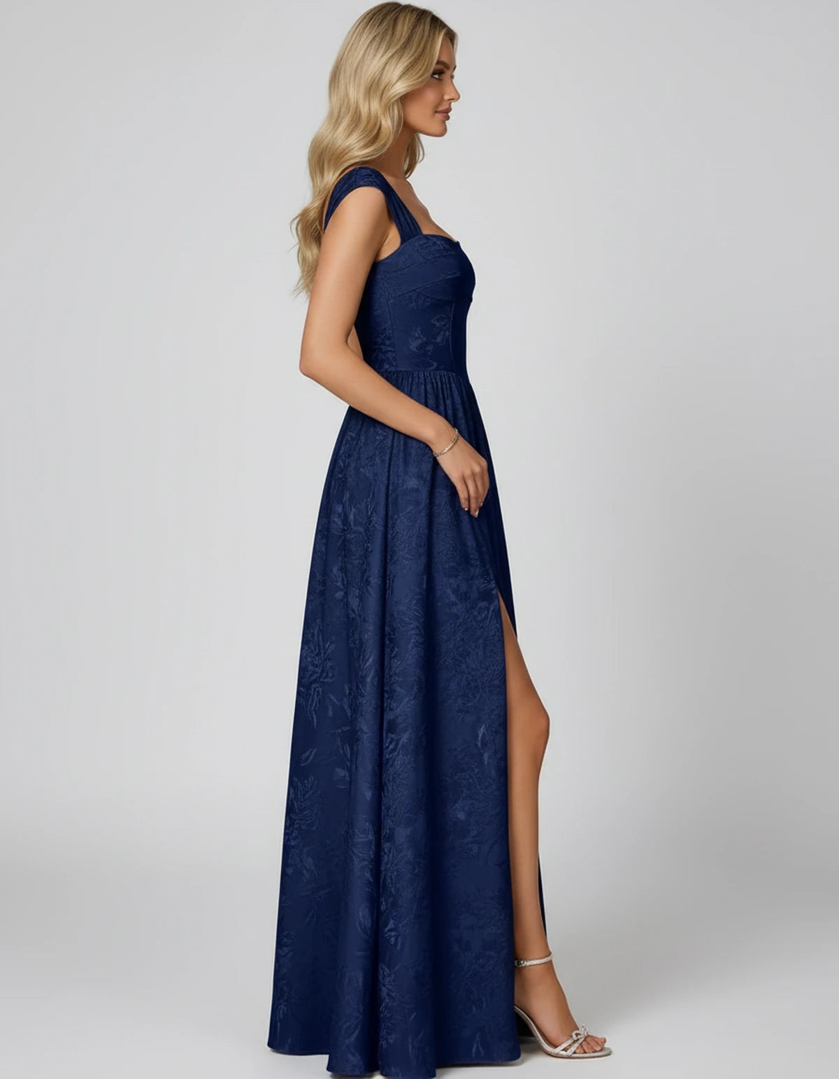 Montaigne Maxi Dresses — Navy | SKU: RB-ab46ec-navy-2,RB-ab46ec-navy-4,RB-ab46ec-navy-6,RB-ab46ec-navy-8,RB-ab46ec-navy-10,RB-ab46ec-navy-12,RB-ab46ec-navy-14,RB-ab46ec-navy-16,RB-ab46ec-navy-16 Plus,RB-ab46ec-navy-20 Plus,RB-ab46ec-navy-24 Plus,RB-ab46ec-navy-22W