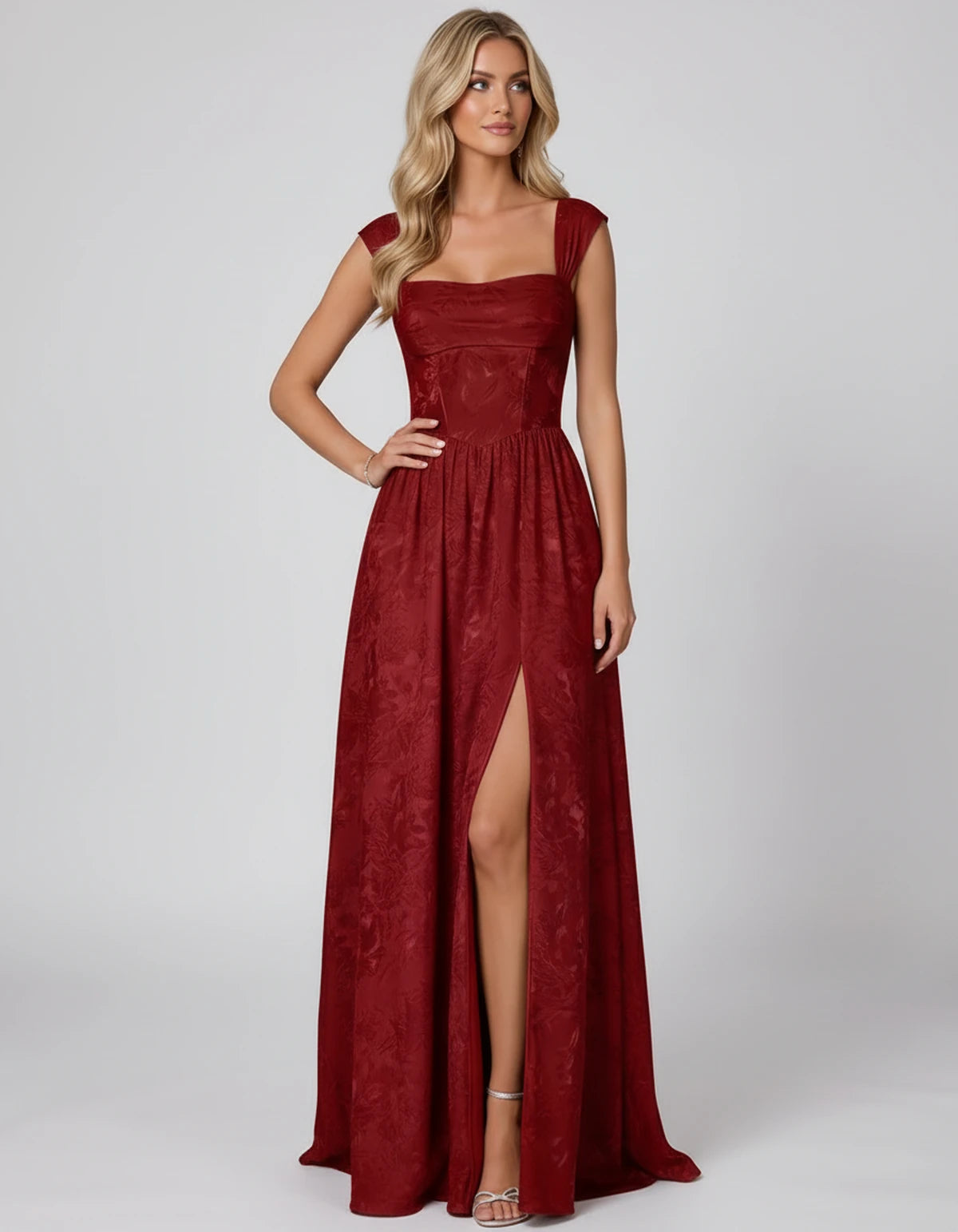 Montaigne Maxi Dresses — Red | SKU: RB-ab46ec-red-2,RB-ab46ec-red-4,RB-ab46ec-red-6,RB-ab46ec-red-8,RB-ab46ec-red-10,RB-ab46ec-red-12,RB-ab46ec-red-14,RB-ab46ec-red-16,RB-ab46ec-red-16 Plus,RB-ab46ec-red-20 Plus,RB-ab46ec-red-24 Plus,RB-ab46ec-red-22W