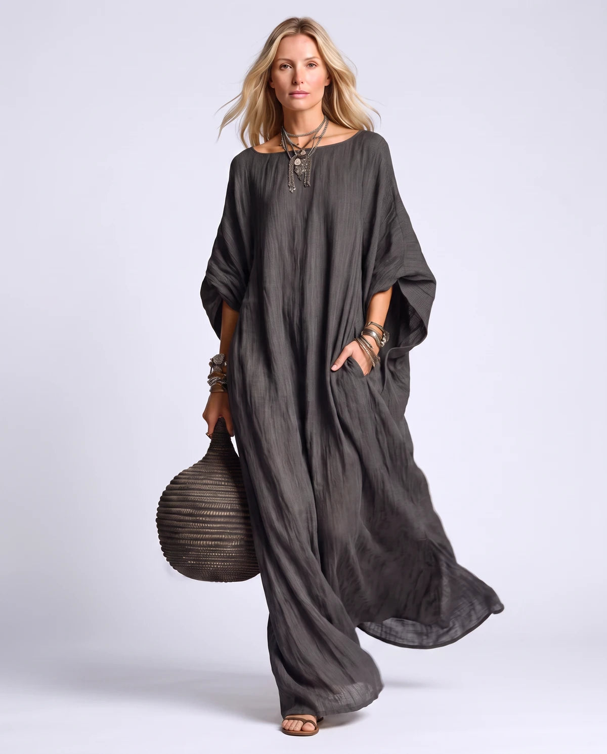 Monteverde Maxi Dresses — QZ2604184-hei | SKU: RB-cf5505-qz2604a0-XS,RB-cf5505-qz2604a0-S,RB-cf5505-qz2604a0-M,RB-cf5505-qz2604a0-L,RB-cf5505-qz2604a0-XL,RB-cf5505-qz2604a0-2XL