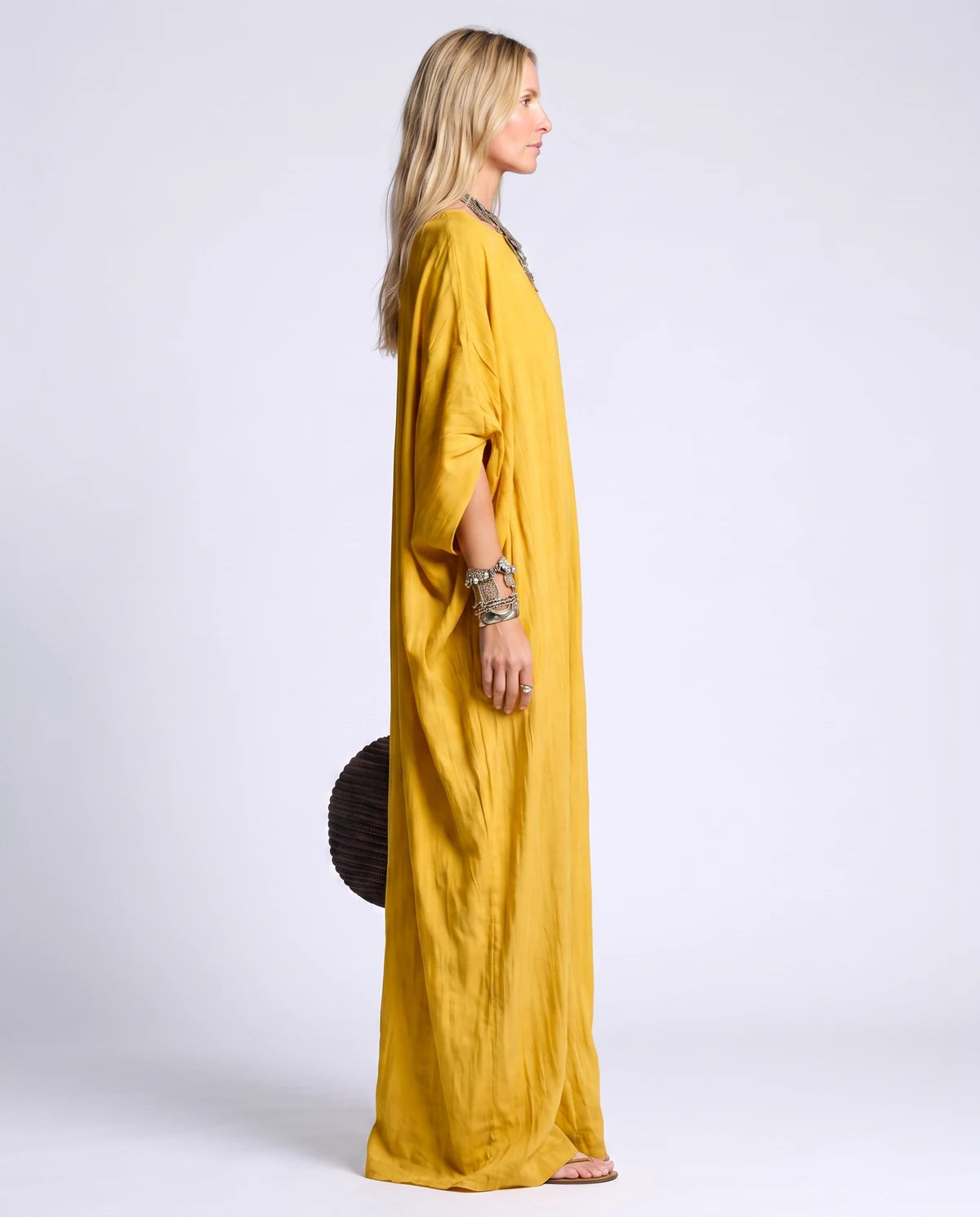 Monteverde Maxi Dresses — QZ2604184-huang | SKU: RB-cf5505-qz260446-XS,RB-cf5505-qz260446-S,RB-cf5505-qz260446-M,RB-cf5505-qz260446-L,RB-cf5505-qz260446-XL,RB-cf5505-qz260446-2XL